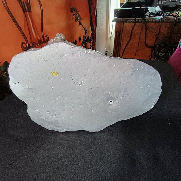 EUC: Silver Stunning Tiger Sze see decription Statues Home Decor Set of 2 - Picture 4 of 9